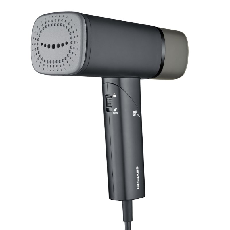 SEVERIN stoomstrijker DG 3282, inklapbaar, zwart mat, 1400 Watt